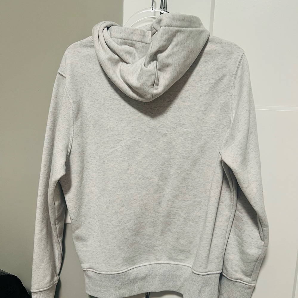 Old Navy Men’s Heather Gray Hoodie - Picture 3 of 3